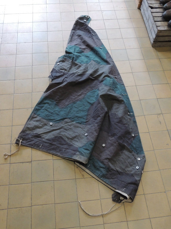 Swedish Zeltbahn in 1950s camouflage