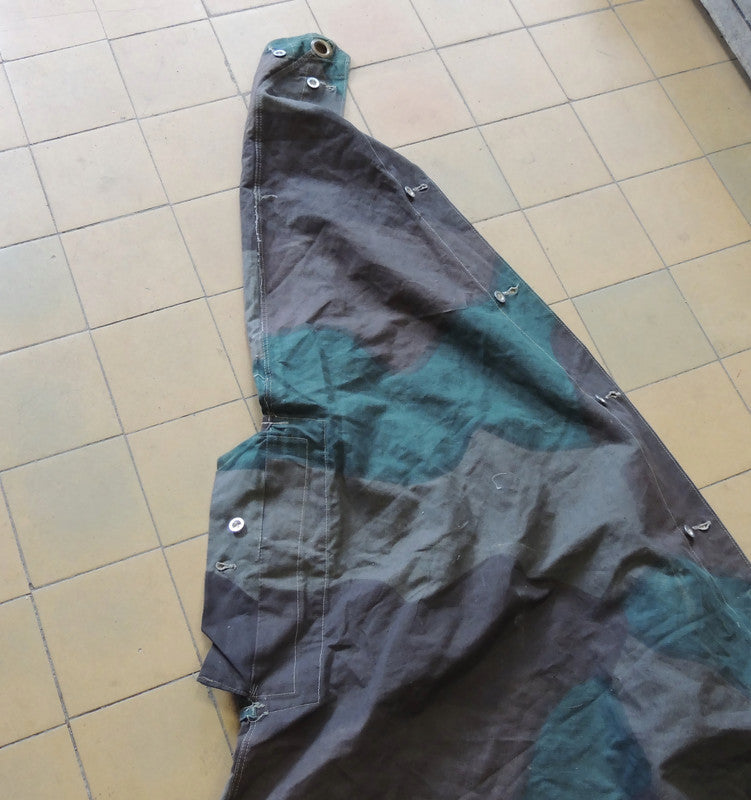 Swedish Zeltbahn in 1950s camouflage