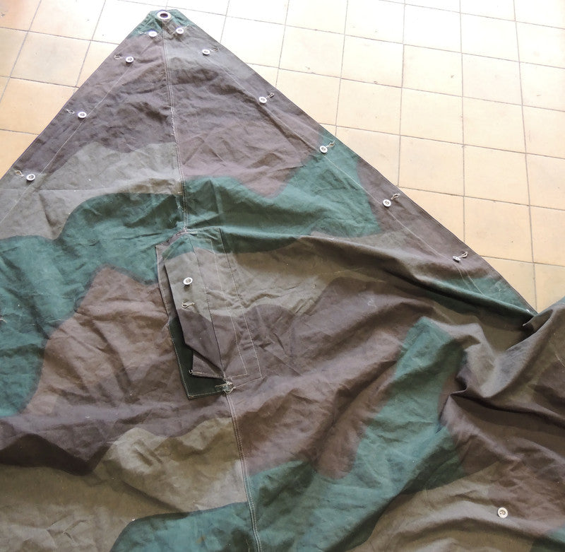 Swedish Zeltbahn in 1950s camouflage