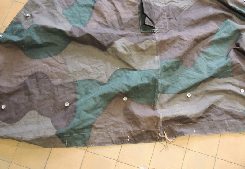 Swedish Zeltbahn in 1950s camouflage