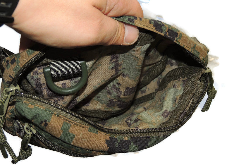 Torba biodrowa Marpat Woodland USMC Custom