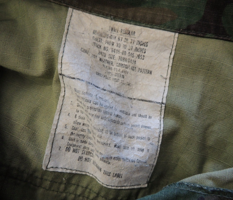 Bluza US Army BDU Woodland Small Regular 100% Cotton