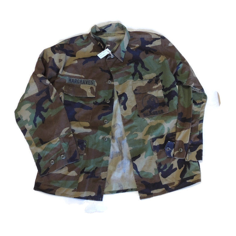 Bluza US Navy BDU Woodland Large Reg SeaBees