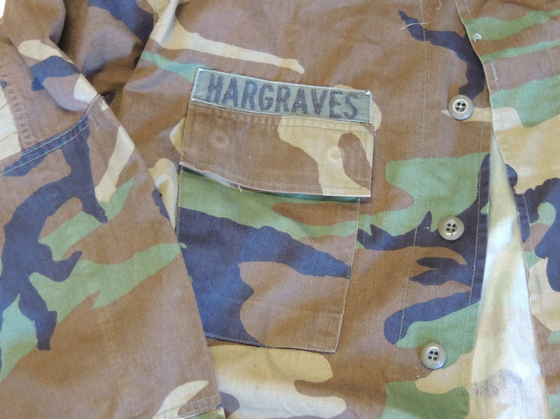 Bluza US Navy BDU Woodland Large Reg SeaBees