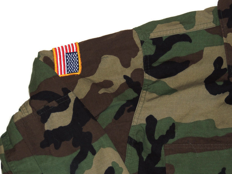 Bluza US Army BDU Woodland Medium Reg z flagą