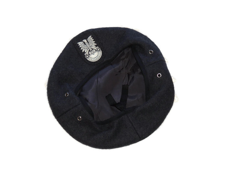 beret LWP stalowy lotnictwo rozmiar 54 PRL