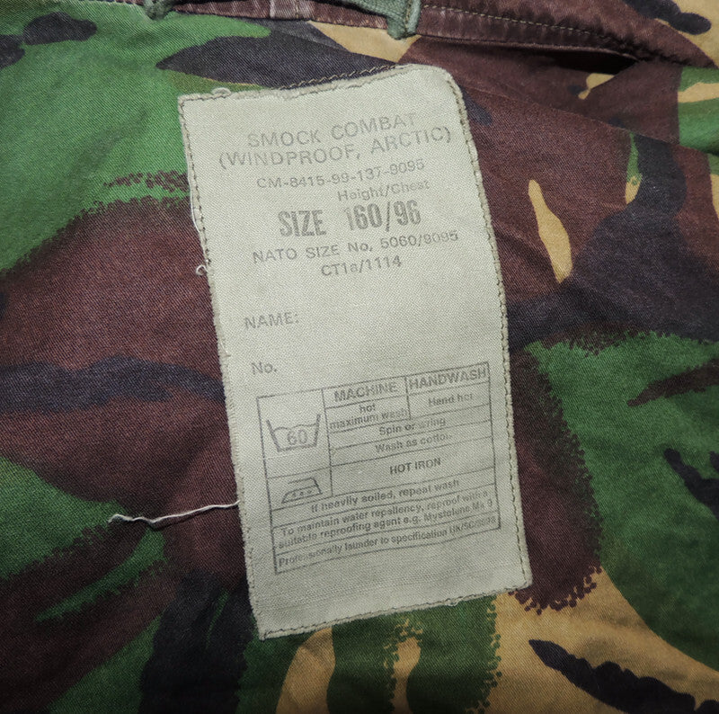 British Arctic Windproof Jacke Isseud DPM Camouflage