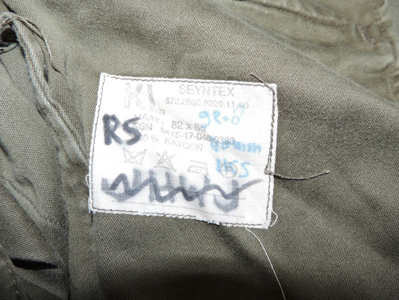 Spodnie Holenderskie Olive Zimna Wojna 82x85 KL 100% Bawełna