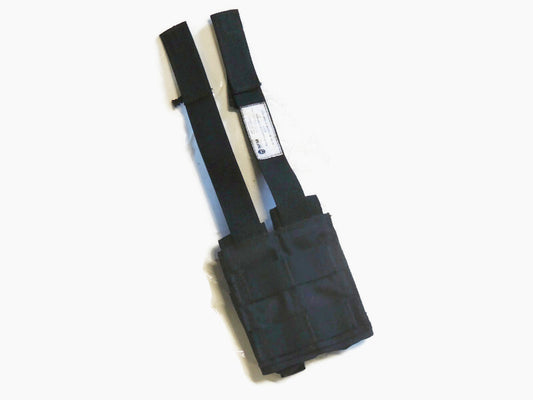 Podwójna ładownica 40mm molle pals NFM czarna na rzep