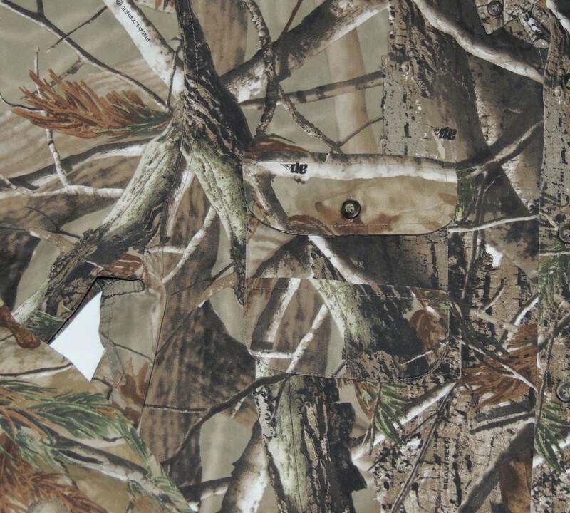 Realtree Camouflage Button-Down Shirt, Size XL