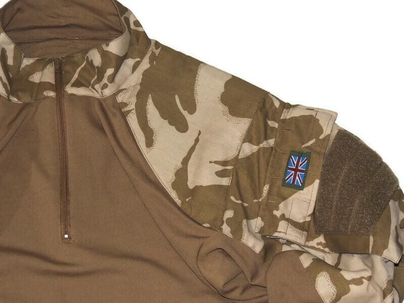 UBACS British Army Desert DPM Combat Shirt New