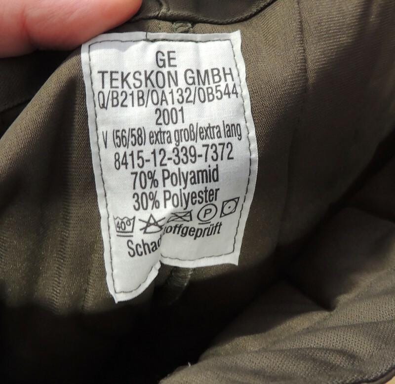 Insulated trousers for German rain trousers XXL 56/58