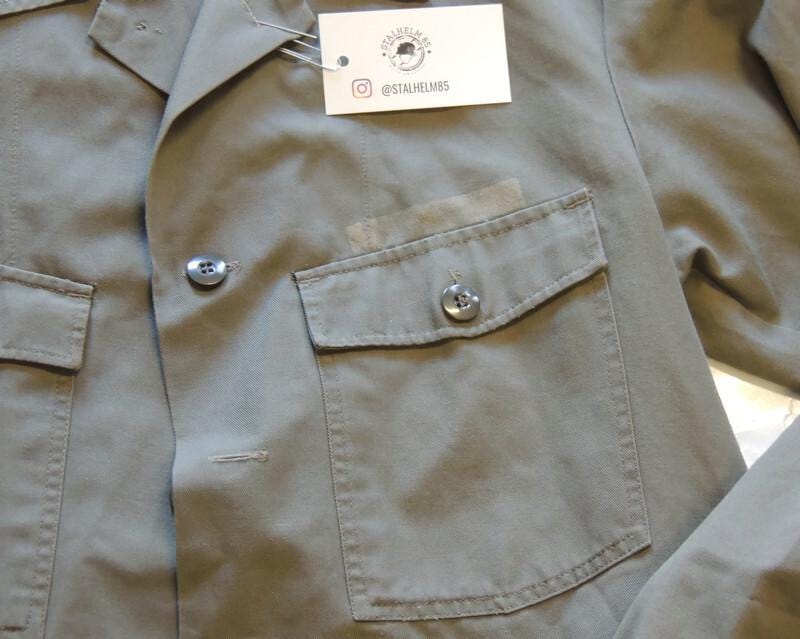 Niederländisches Armee-Feldhemd mit Druckknöpfen, 1980er Jahre, R47-49