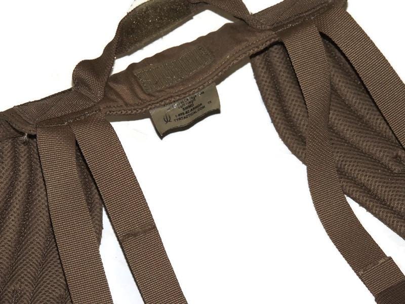 TYR Suspenders, Main Belt and Pouches - Coyote Brown Set