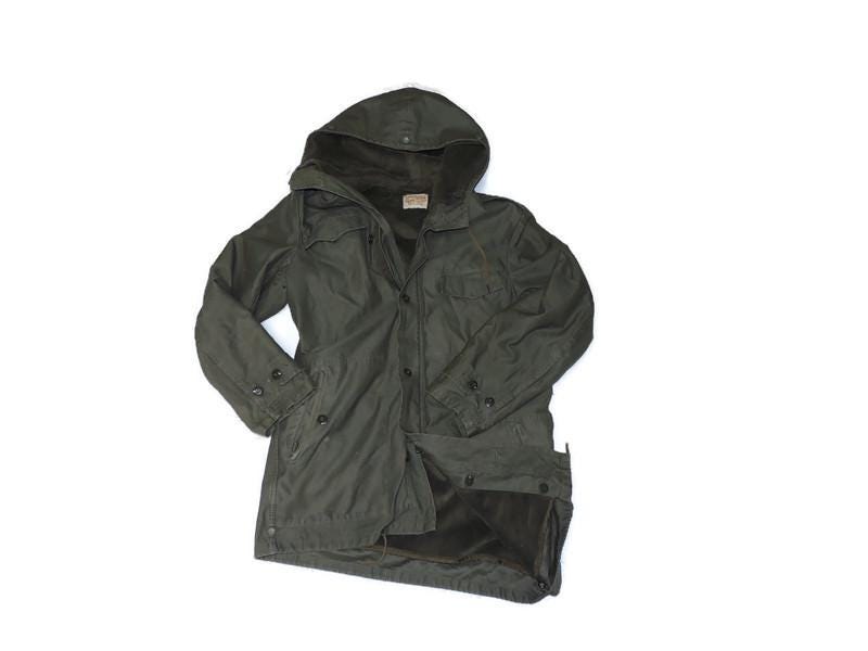 Bundeswehr Gr10 Steingrau Insulated Winter Parka, Original