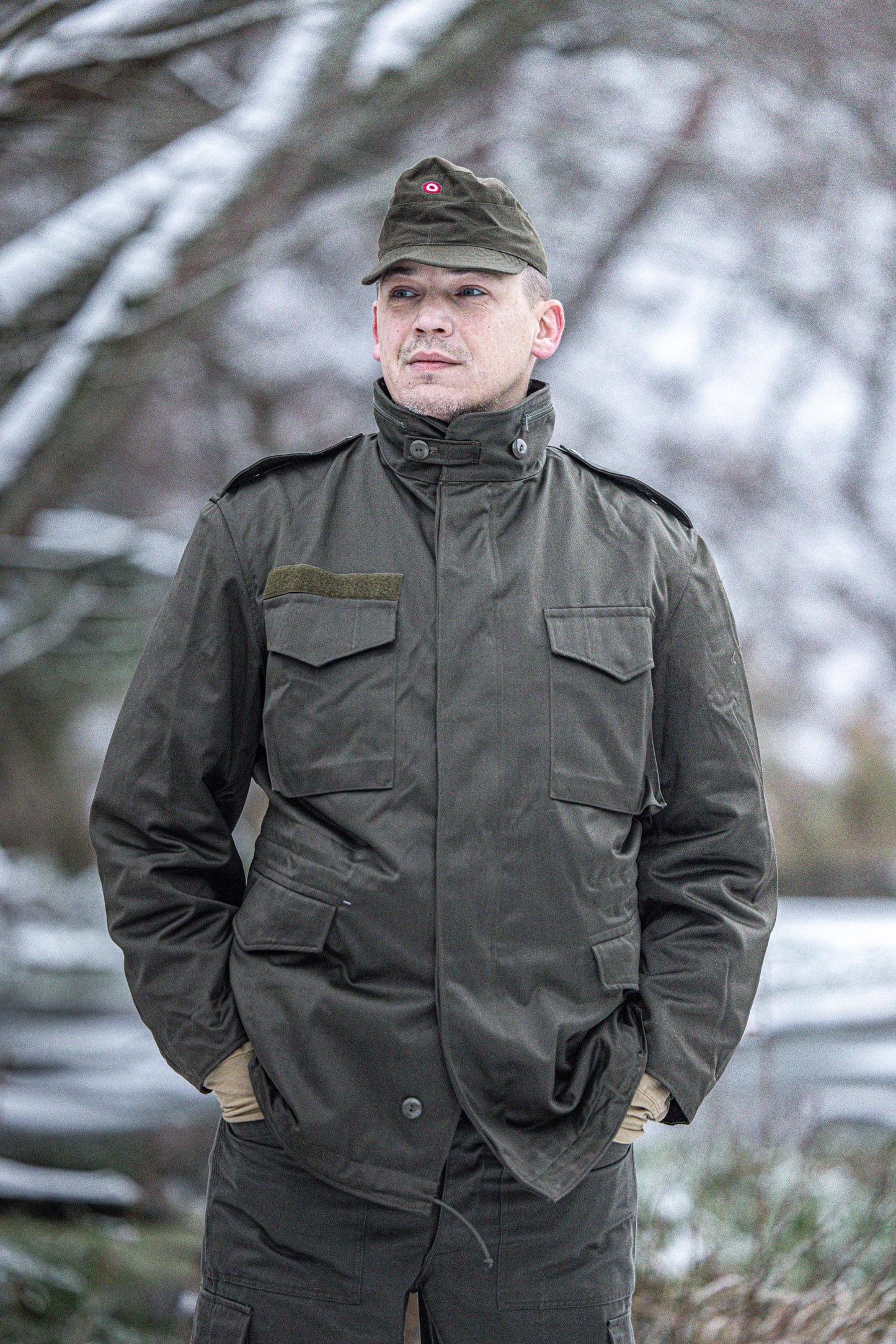 Original Austrian Bundesheer field jacket in M65 style