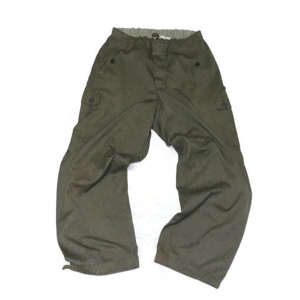 NVA GDR DDR uniform trousers, green, original M48