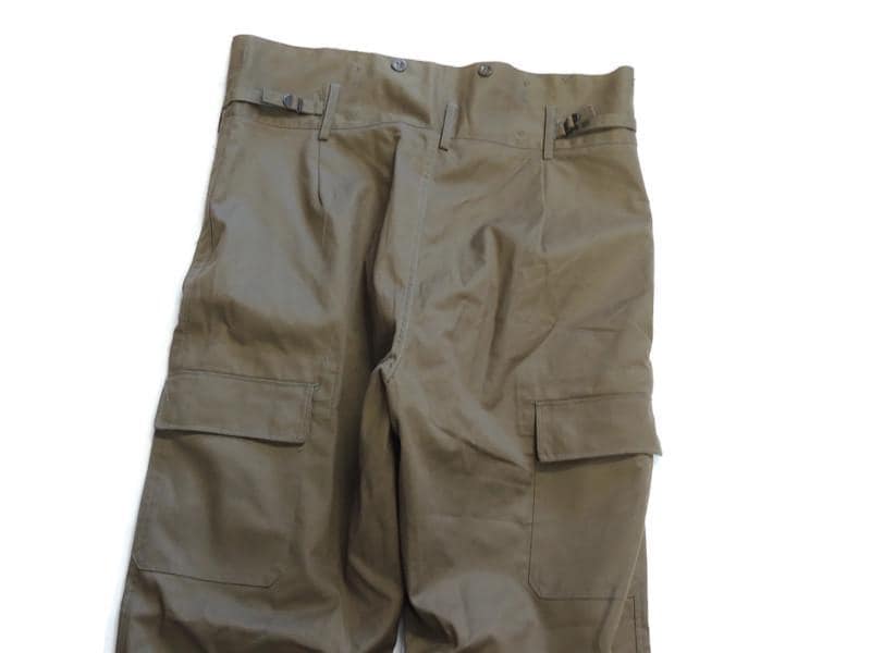 Czechoslovak Military Green Trousers, Old Style