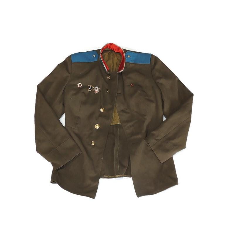 Red Army pilot's jacket from the 1960s CCCP