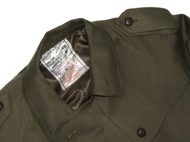 Danish military summer coat original green 48N