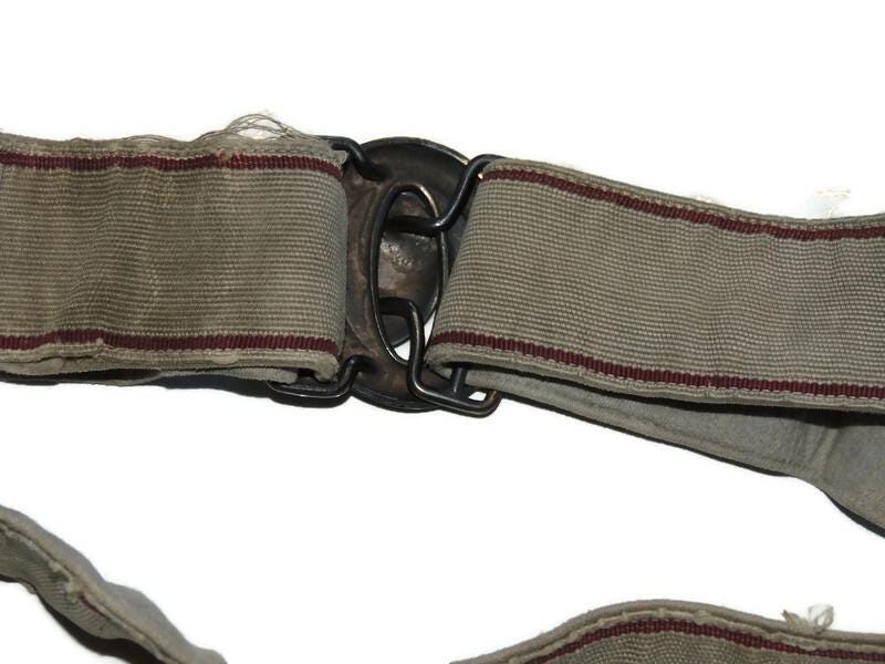 Polish officer's belt from the 1950s with the Polish eagle from the communist era