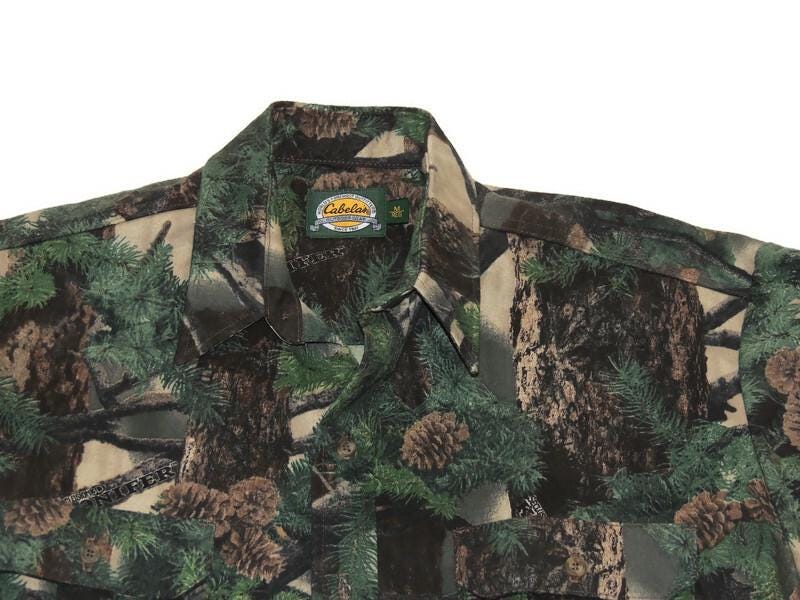 Cabela's Pine Tree Camo Konifer Seclusion 3D BDU Jagduniform