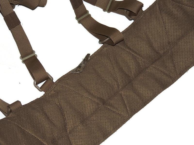 TYR Suspenders, Main Belt and Pouches - Coyote Brown Set