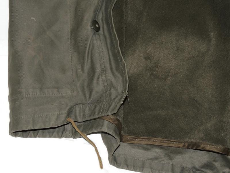 Bundeswehr Gr10 Steingrau Insulated Winter Parka, Original