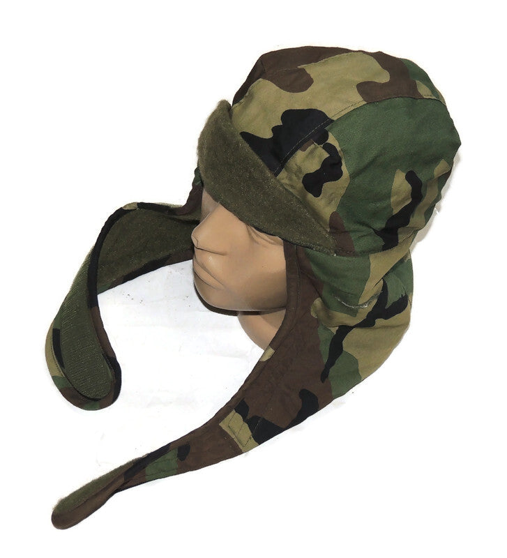 Czapka Zimowa Woodland US Army ECWCS