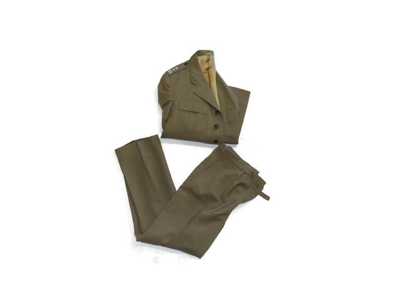 Trousers and jacket of the Polish Army garrison uniform from the 1970s