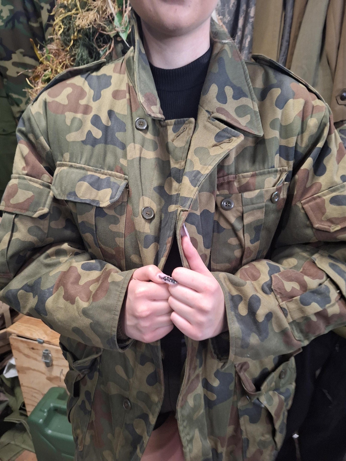 Polish all-season uniform jacket wz93 with lining "Bechatka"