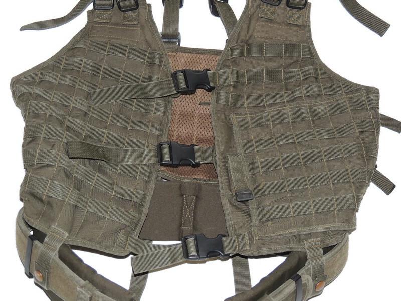 Miwo Lubliniec Sturmweste mit Gürtel, Polnische Armee 20 mm Molle-System