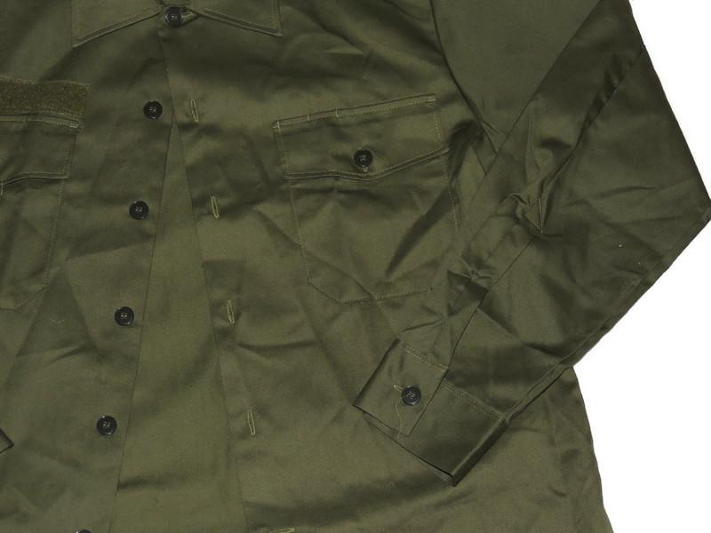 Danish Army Barracks Shirt OD Green 40N Original