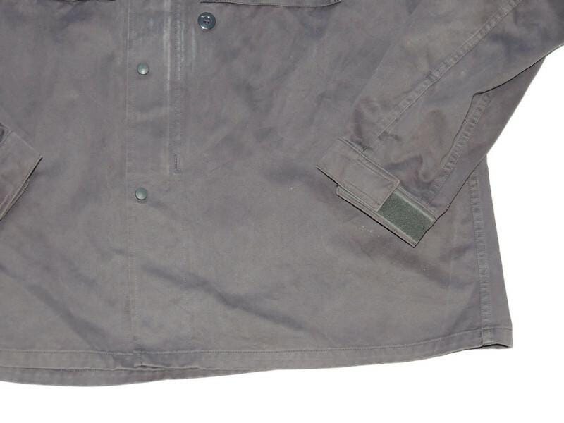 Bundeswehr Arbeitsjacke aus den 90er Jahren, German Army, stahlblau, Größe 16, Größe XL