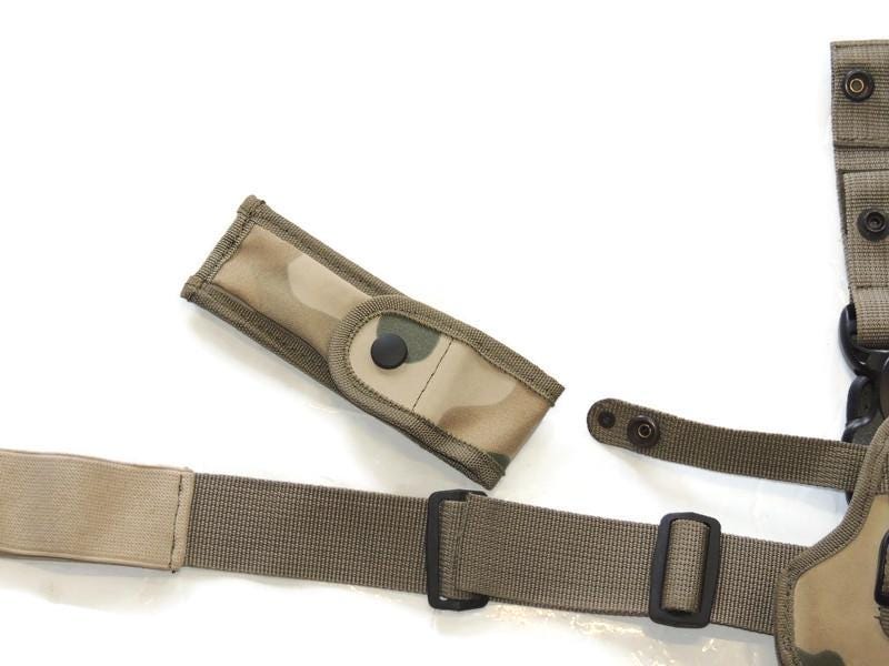 Polish holster wz93 Panther desert version with a thigh panel