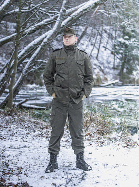 Original Austrian Bundesheer field jacket in M65 style