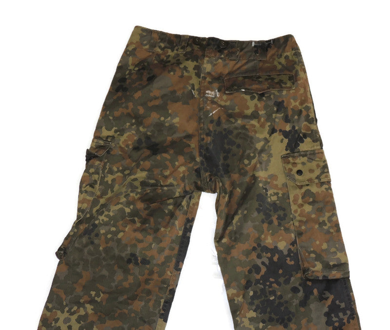 Spodnie niemieckie Bundeswehr Flecktarn 5 Farben Gr 6 II Kat