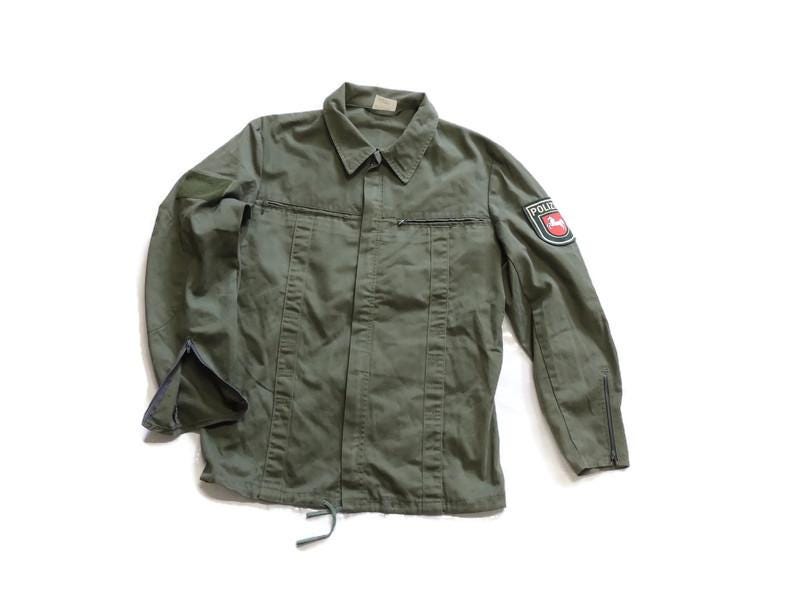 Bluza policyjna niemieckiej policji Old Gen z lat 90. w rozmiarze 48