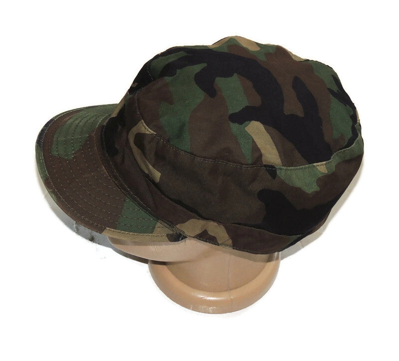 Czapka BDU Woodland 7 i 1/2 Oryginalna Combat Cap USA