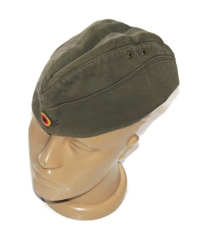 Deutsche HBT-Feldmütze Khaki Gr. 59 cm 1982