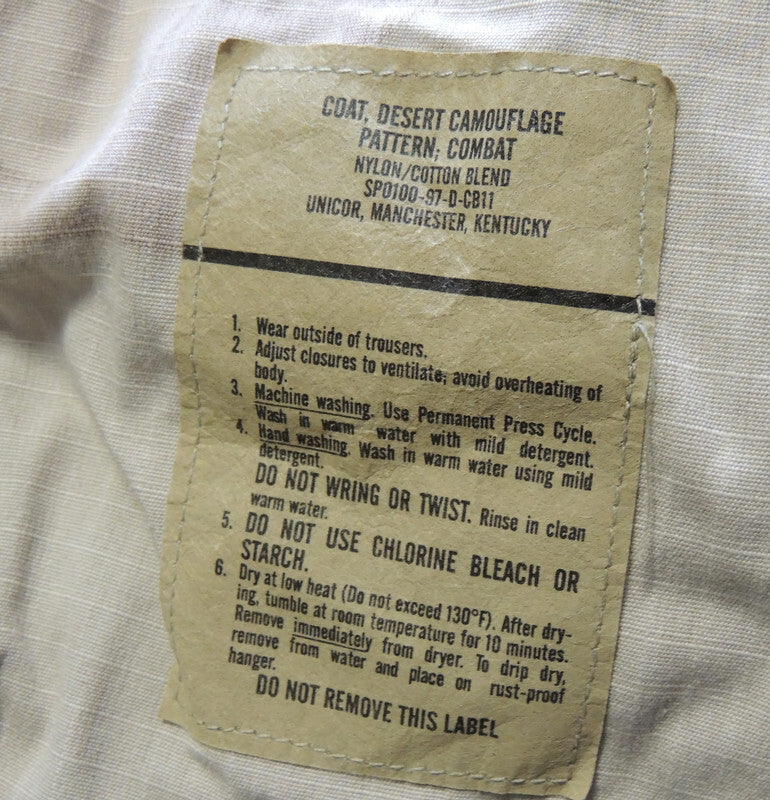 US Army BDU 3-Farben-Feldjacke DCU Medium Long Original #2