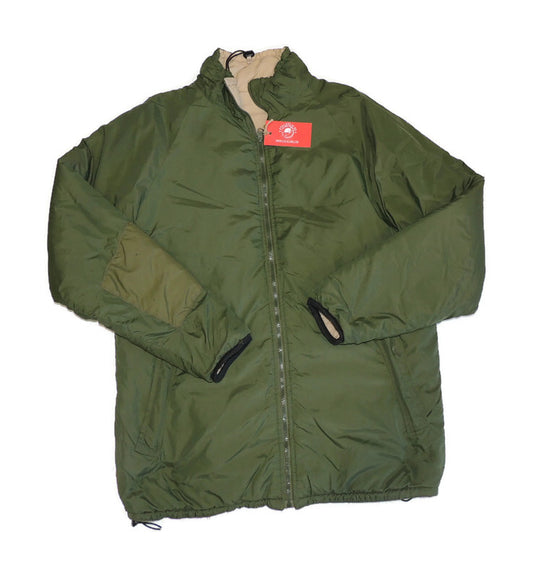 Kurtka Puchowa Brytyjska Softie Pertex Olive Sand Medium #3A