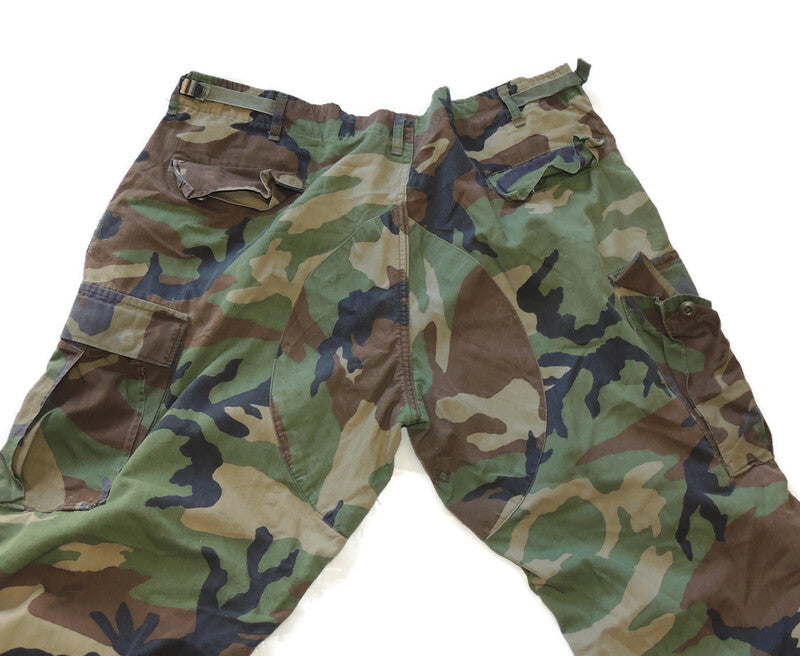 Spodnie BDU US Army Woodland Twill rozmiar XLarge Short rocznik 1981