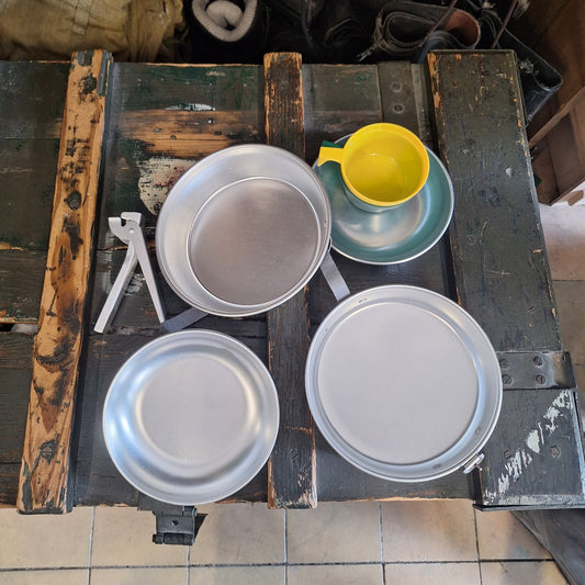 Tourist mess tin set for 2 people, new