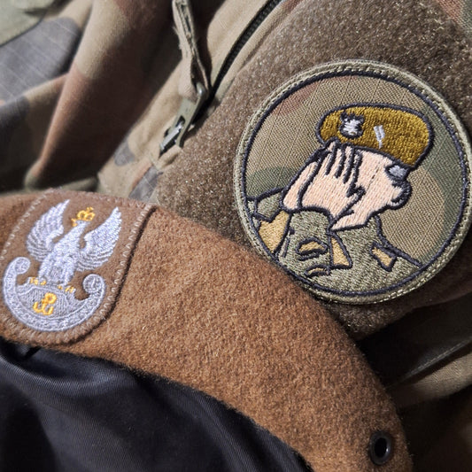 Naszywka załamany kapral Wojska Obrony Terytorialnej wz93