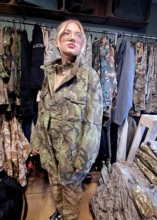 Wojskowa parka czeska w kamuflażu vz95 170/100