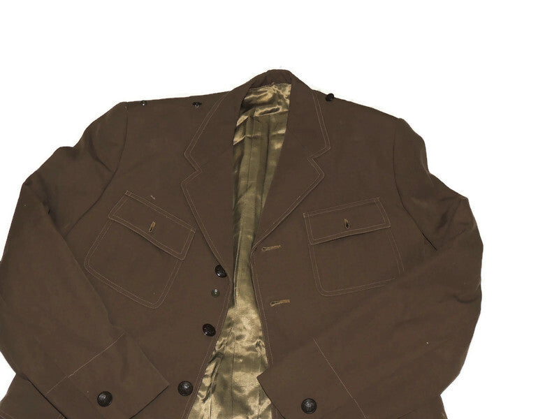 Bluza garnizonowa brak oznaczeń Zimna Wojna LWP PRL #2