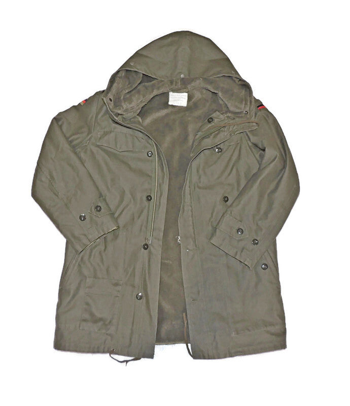 Parka Bundeswehry z Miśkiem Khaki Oryginalna Gr 5