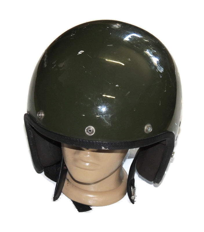 Kask motocyklowy wojskowy brytyjski rozmiar M Olive
