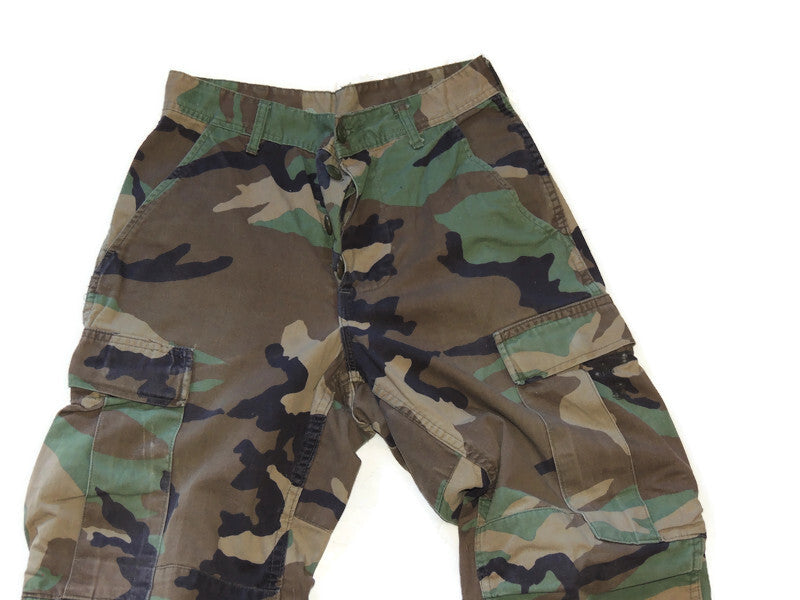 Spodnie BDU US Army Woodland Twill rozmiar XSmall Regular